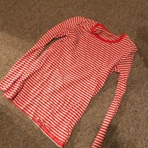 Gap long sleeved striped tee